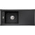 Abode Londa 1 Bowel & Drainer Granite Inset Sink - Unbeatable Bathrooms