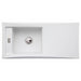 Abode Londa 1 Bowel & Drainer Granite Inset Sink - Unbeatable Bathrooms