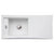 Abode Londa 1 Bowel & Drainer Granite Inset Sink - Unbeatable Bathrooms