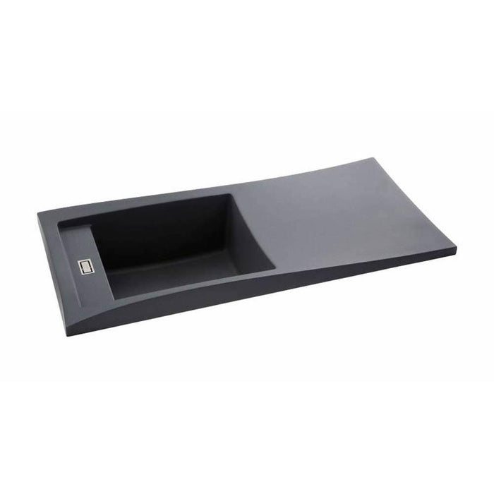 Abode Londa 1 Bowel & Drainer Granite Inset Sink - Unbeatable Bathrooms