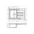 Abode Xcite 1 Bowel & Drainer Granite Inset Sink - Grey Metallic - Unbeatable Bathrooms