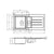Abode Xcite 1.5 Bowel & Drainer Granite Inset Sink - Grey Metallic - Unbeatable Bathrooms