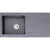 Abode Zero 1 Bowel & Drainer Granite Inset Sink - Unbeatable Bathrooms