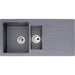 Abode Zero 1.5 Bowel & Drainer Granite Inset Sink - Unbeatable Bathrooms