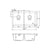 Abode Matrix Sq GR15 2 Bowel Granite Undermount Sink - Unbeatable Bathrooms
