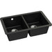Abode Matrix Sq GR15 2 Bowel Granite Undermount Sink - Unbeatable Bathrooms