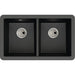 Abode Matrix Sq GR15 2 Bowel Granite Undermount Sink - Unbeatable Bathrooms
