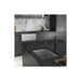 Abode Denton Compact 1 Bowel Undermount Sink - Grey Metallic - Unbeatable Bathrooms