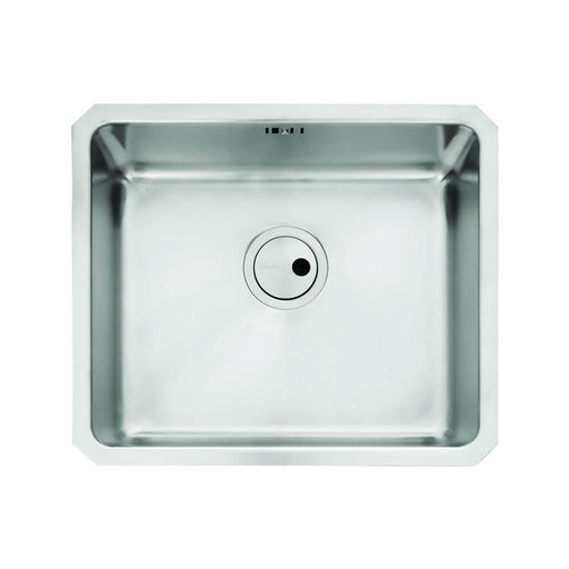Abode Matrix R25 1 Bowel 480x400mm Undermount Sink - Stainless Steel - Unbeatable Bathrooms