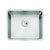 Abode Matrix R25 1 Bowel 480x400mm Undermount Sink - Stainless Steel - Unbeatable Bathrooms