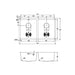 Abode Matrix R25 2 Bowel Undermount Sink - Stainless Steel - Unbeatable Bathrooms