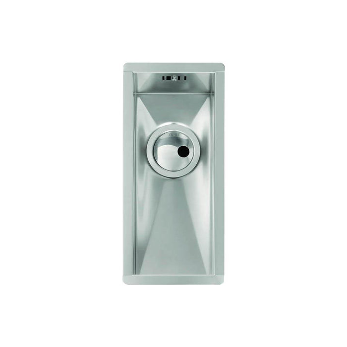 Abode Matrix R0 160mm Square 0.5B Undermount Sink - Stainless Steel - Unbeatable Bathrooms