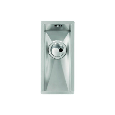 Abode Matrix R0 160mm Square 0.5B Undermount Sink - Stainless Steel - Unbeatable Bathrooms