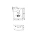 Abode Matrix R0 340mm Square 1 Bowel Undermount Sink - Stainless Steel - Unbeatable Bathrooms