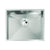 Abode Matrix R0 500mm 1 Bowel Undermount Sink - Stainless Steel - Unbeatable Bathrooms