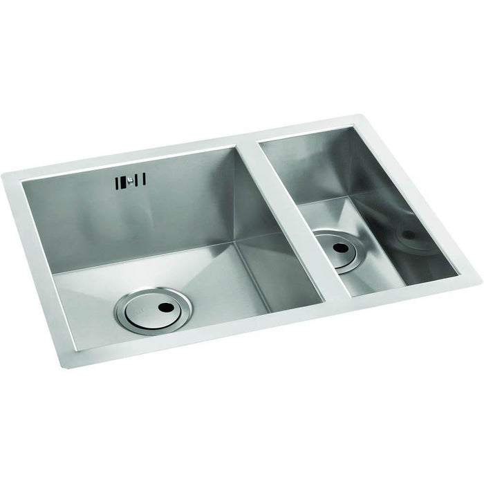 Abode Matrix R0 Square 1.5 Bowel Undermount Sink - Unbeatable Bathrooms