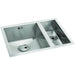Abode Matrix R0 Square 1.5 Bowel Undermount Sink - Unbeatable Bathrooms