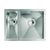 Abode Matrix R0 Square 1.5 Bowel Undermount Sink - Unbeatable Bathrooms