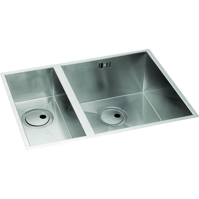 Abode Matrix R0 Square 1.5 Bowel Undermount Sink - Unbeatable Bathrooms