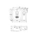 Abode Matrix R0 Square 1.5 Bowel Undermount Sink - Unbeatable Bathrooms