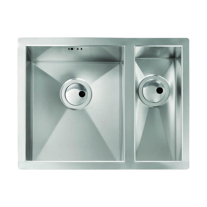 Abode Matrix R0 Square 1.5 Bowel Undermount Sink - Unbeatable Bathrooms