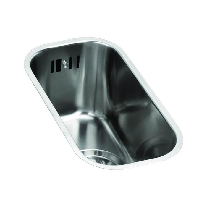 Abode Matrix R50 0.5B Undermount Sink - Stainless Steel - Unbeatable Bathrooms