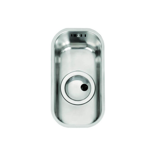 Abode Matrix R50 0.5B Undermount Sink - Stainless Steel - Unbeatable Bathrooms
