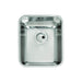 Abode Matrix R50 1 Bowel 340mm Undermount Sink - Stainless Steel - Unbeatable Bathrooms