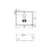 Abode Matrix R50 1 Bowel 500mm Undermount Sink - Stainless Steel - Unbeatable Bathrooms