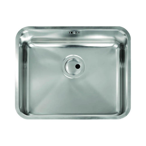 Abode Matrix R50 1 Bowel 500mm Undermount Sink - Stainless Steel - Unbeatable Bathrooms