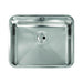 Abode Matrix R50 1 Bowel 500mm Undermount Sink - Stainless Steel - Unbeatable Bathrooms