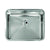 Abode Matrix R50 1 Bowel 500mm Undermount Sink - Stainless Steel - Unbeatable Bathrooms