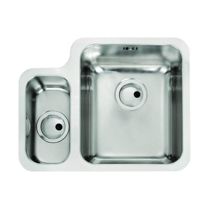 Abode Matrix R50 1.5 Bowel Undermount Sink - Stainless Steel - Unbeatable Bathrooms