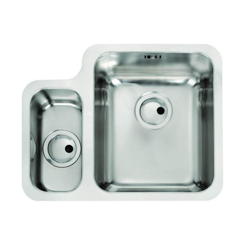 Abode Matrix R50 1.5 Bowel Undermount Sink - Stainless Steel - Unbeatable Bathrooms