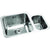 Abode Matrix R50 1.5 Bowel Undermount Sink - Stainless Steel - Unbeatable Bathrooms