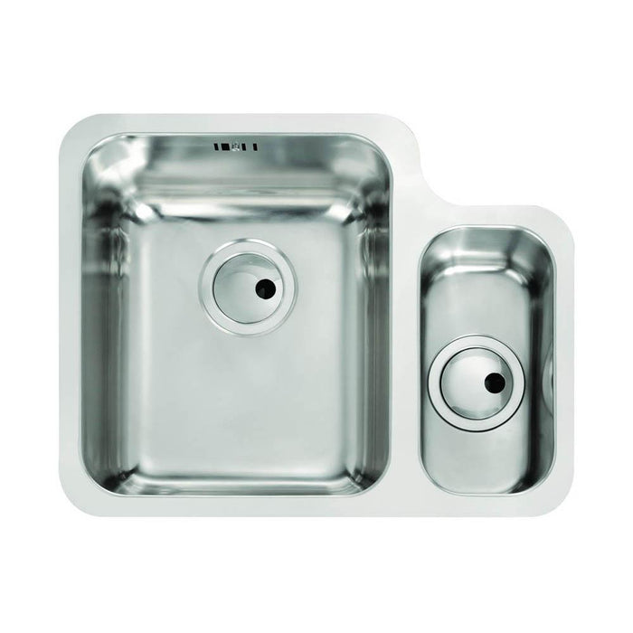 Abode Matrix R50 1.5 Bowel Undermount Sink - Stainless Steel - Unbeatable Bathrooms