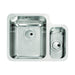 Abode Matrix R50 1.5 Bowel Undermount Sink - Stainless Steel - Unbeatable Bathrooms