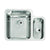 Abode Matrix R50 1.5 Bowel Undermount Sink - Stainless Steel - Unbeatable Bathrooms