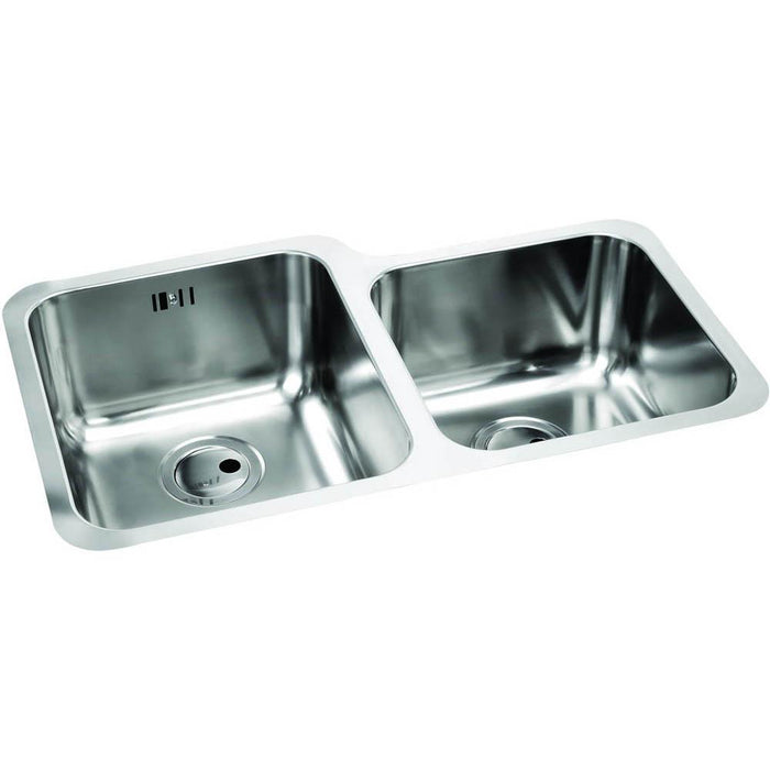 Abode Matrix R50 1.75B LHMB Undermount Sink - Stainless Steel - Unbeatable Bathrooms