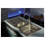 Abode Mikro 1.5 Bowel & Drainer Inset Sink (Boxed inc. wastes) - Stainless Steel - Unbeatable Bathrooms