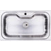 Abode Matrix R50 XL 1 Bowel Undermount/Inset Sink - Stainless Steel - Unbeatable Bathrooms