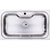 Abode Matrix R50 XL 1 Bowel Undermount/Inset Sink - Stainless Steel - Unbeatable Bathrooms