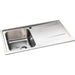 Abode Ixis Compact 1 Bowel & Drainer Inset Sink - Stainless Steel - Unbeatable Bathrooms