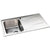 Abode Ixis Compact 1 Bowel & Drainer Inset Sink - Stainless Steel - Unbeatable Bathrooms