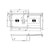 Abode Ixis 1 Bowel & Drainer Inset Sink - Stainless Steel - Unbeatable Bathrooms