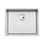 Abode Matrix R15 1 Bowel 500mm Undermount/Inset Sink - Stainless Steel - Unbeatable Bathrooms