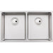 Abode Matrix R15 2 Bowel 700mm Undermount/Inset Sink - Stainless Steel - Unbeatable Bathrooms