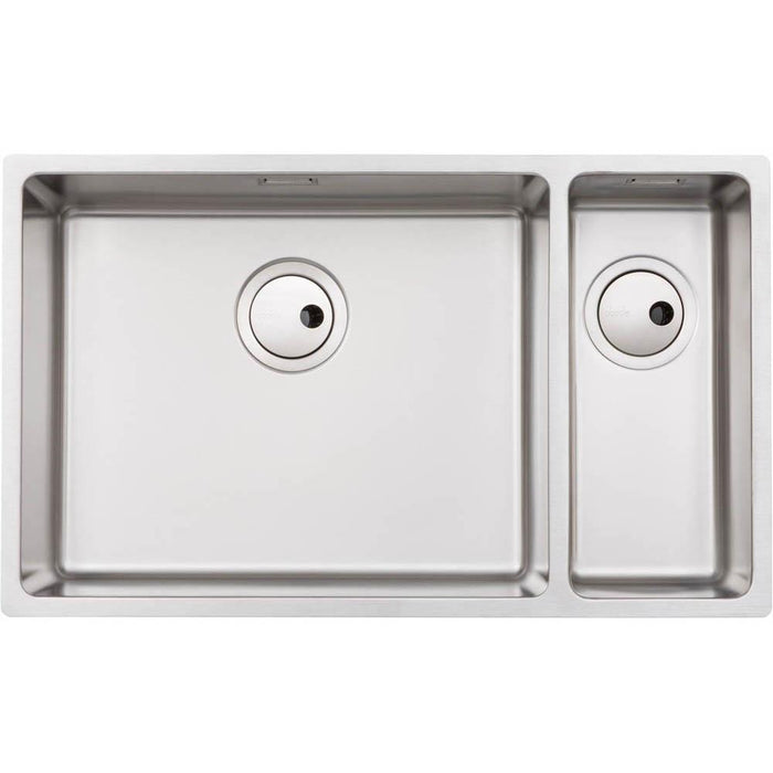 Abode Matrix R15 Large 1.5 Bowel Undermount/Inset Sink - Stainless Steel - Unbeatable Bathrooms