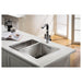 Abode Matrix R15 1.5 Bowel Undermount/Inset Sink - Stainless Steel - Unbeatable Bathrooms