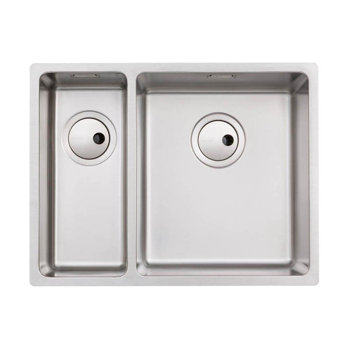 Abode Matrix R15 1.5 Bowel Undermount/Inset Sink - Stainless Steel - Unbeatable Bathrooms